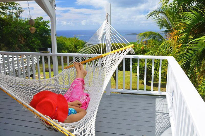 Relax in the hammock with gentle tropical breezes and star-filled skies at night